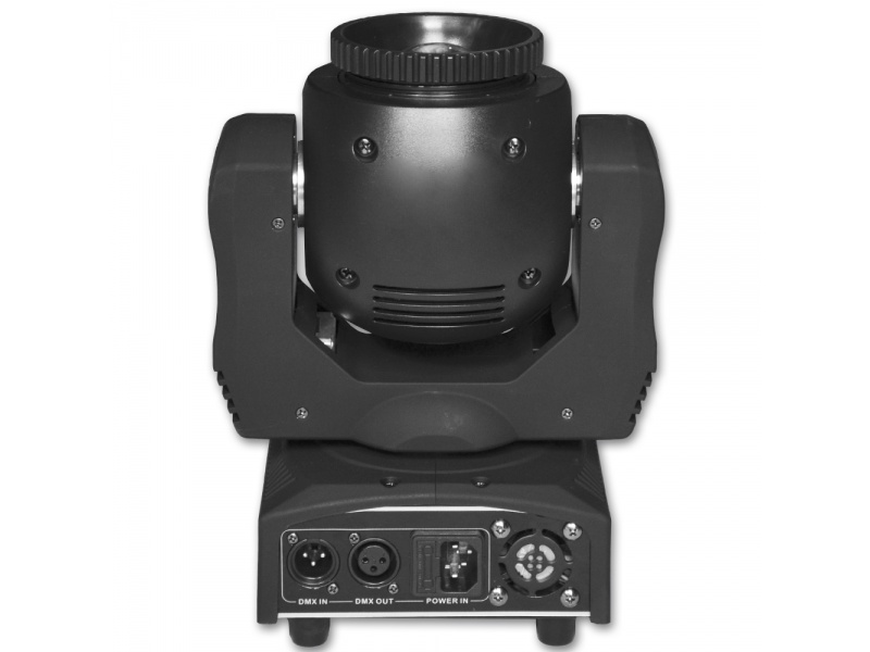 Cabeza Mvil Beam LB-75W 7 Colores + Blanco Gobos Dmx 512 Gcm Pro