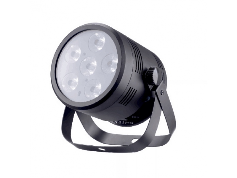 Preventa Par LED con bateria 6x6W RGBWA+UV GCM Pro Line