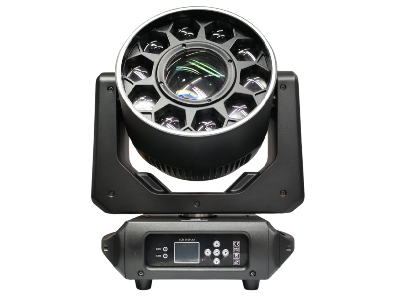 Cabeza mvil Hbrida 300W Bee Beam Wash con Aro Led GCM-KG1