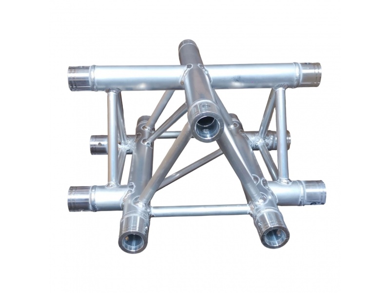 Cercha Truss adaptador / unin X para 4 cerchas triangulares 30x30 GCM GTX-30-3-4P