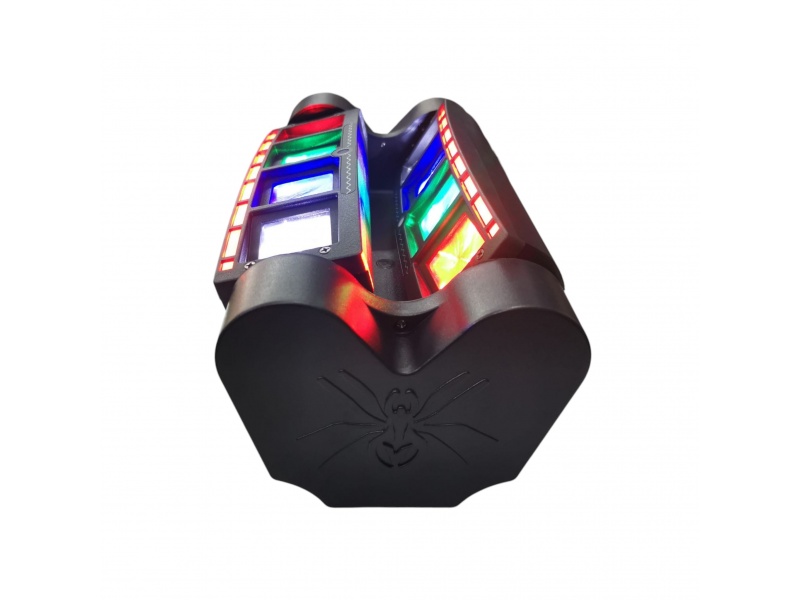 Mini spider LED + Laser + Barra de animaciones GCM Pro Line GH-MSX3
